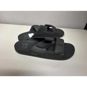 REEF Men's Cushion Tradewind Black Slide Size 9 Brand New